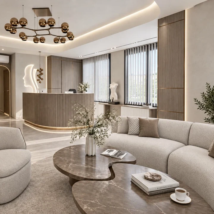 A.Ç Clinic — İç Mimari projesi görseli